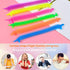 20 PCS Stretchy Fidget Toy - Colorful Sensory Fidget Worm Stretch Toys for Kids, Adults, Stress Relief Present