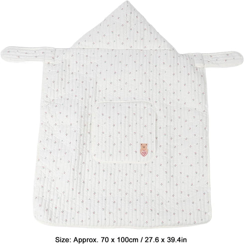 Cozy Baby Carrier Cover with Pocket for Winter Outings