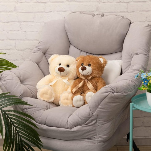 Super Color Teddy Bear Stuffed Animal - Plush Toy for Children, Girlfriend, Family, 14 Inch Beige