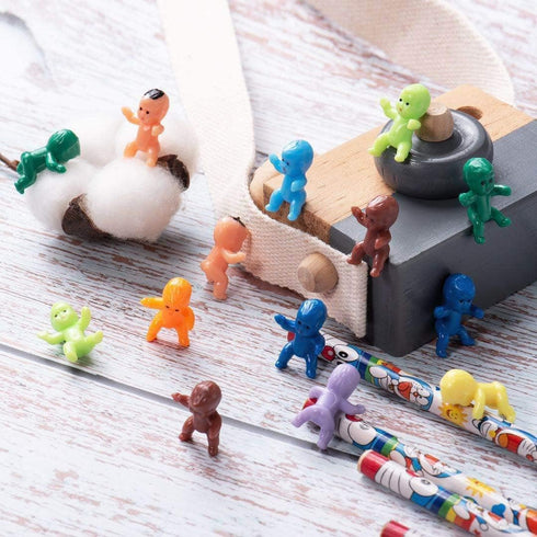 Mini Plastic Babies, 100 Pieces King Cake Baby Mini Dolls for Baby Shower Party Favors and Decorations