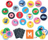 Mudpuppy ABC Spot Me Game – Fast Acting Alphabet Game, 60 Icon Tiles, 26 ABC Cards, Fabric Bag, Ages 5+, 2+ Players