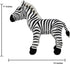 Ice King Bear Wild Animal Stuffed Animals Zoo Family Plush Toy (Zebra 11 Inches)