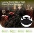 Fenteer Elegant Black Princess Lolita Dress for BJD SD Dolls