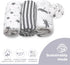 Set 3, (0-3m, 7-14lbs Jam Naturals- Organic Knotted Tie Bottom Adjustable Velcro Swaddle and Hat of Newborn Sleep Sack