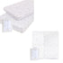 Changing Pad Cover and Pack n Play Sheet Set Bundle (Forest Grey