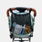 Baby Stroller Organizer Hanging Bags, Extra Large Mesh Storage Bag for Diaper Toy Snack