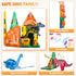 3-5, 3D 5-7, 3+ 4-8 8-12 Dinosaurs Egg Toys Magnetic Tiles Dinos for Kids Magnet Movable Animals Construction Tile