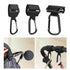 GOLOVENLD Uprgades Strollers Hook with High Load Capacity Aluminum Strollers Hook Wheelchair Hook Upgrades for Parents