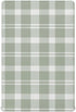 CHUROUSY 27x39 Inch Sage Green Buffalo Plaid Crib Sheets for Boys Girl Rustic Green Grey Gingham Checkered Print