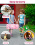 55"x36" Toddler Nap Mat with Pillow and Minky Blanket, Large Sleeping Bag, Washable, Lightweight, Easy to Roll, Perfect