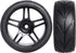 Pre-Glued 12mm Hex 1/10 On Road RC Touring Car Wheels & Tires 26mm for Traxxas 4-Tec 2.0, 4pcs