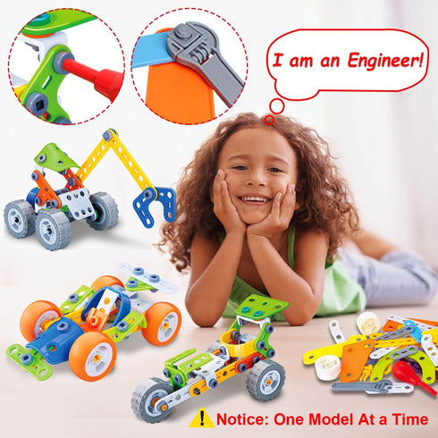 10 1 4 5 6 7 8+ 4-8 5-7 6-8 3-5 4-6 8-10 in STEM Toys for Year Old Boy Girl Birthday Gifts Building Toys for Kids Ages