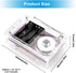 LEPANDA 2inch Radio with Speaker and Acrylic Case, DIY FM Radio Soldering Project, Electronic Soldering Practice Kit
