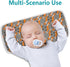 8-Pack Baby Burp Cloths Ultra-Soft Absorbent, Large Size, Cotton,Adorable Designs Perfect for Boys and Girls