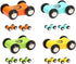 TOP BRIGHT Wooden Car Ramp Race Track Toy - Toddler Car Playset with 12 Pack Replacement Cars
