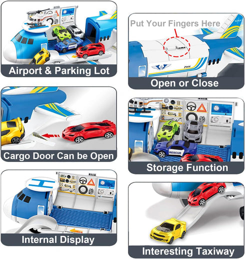 Airplane Toy for 3 Years Old, Aeroplane Toys for Boys Age 4-7, Birthday Gift for 2-5 Years Old