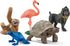 Schleich Wild Life - 5PC Exotic Animal Starter Playset Figurine Bundle -