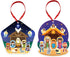 24PCS FLYAB Make a Nativity Scene Stickers Ornament Craft Kit Christian DIY Nativity Stickers for Kids Religious Party