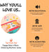 6-18 Tummy Baby Toys for Months, Musical Drum, Light Up, Time, Baby Gifts