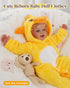 17-20 Inch BABESIDE Reborn Baby Doll Clothes for Dolls Accessories,Cute Yellow Duck Baby Doll Clothes with Hat