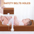Pro Goleem Muslin Changing Pad Cover for Boys & Girls - Soft Breathable Fitted Cotton Sheets, 2 Pack (Brown & Beige)