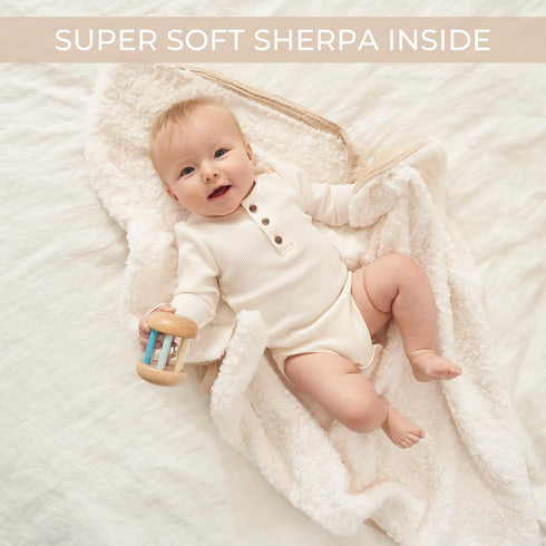 Cozy Soft Muslin Cotton Baby Blanket - Breathable and Lightweight Blanket Keeps Your Newborn Baby Girl Or Boy and Warm