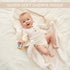 Cozy Soft Muslin Cotton Baby Blanket - Breathable and Lightweight Blanket Keeps Your Newborn Baby Girl Or Boy and Warm