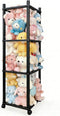 Wooden Stuffed Animal Zoo Storage - Sturdy Solid Wood Toy Organizer with