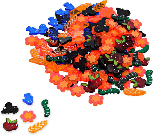 CZYY Wingspan Food Resource Tokens, Included Nectar Set of 174 Acrylic Laser Cut Upgraded for Wingspan Board Game