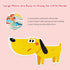 TOI Large Piece Toddler Jigsaw Puzzles, Animal Shaped Big Puzzles for Kids 2-3 Years, Preschool Learning, Farm Animals