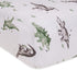 Burt's Bees Baby Set 100% Unisex Baby Gift - Crib Sheet, Changing Pad Cover & Burp Cloths, Organic Cotton Essentials