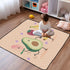 tplaotee 50'' 50''alfombras Fruit Food Dance Funny Soft Padded Baby Care Play mat for Floor Non-Toxic Foldable Playroom