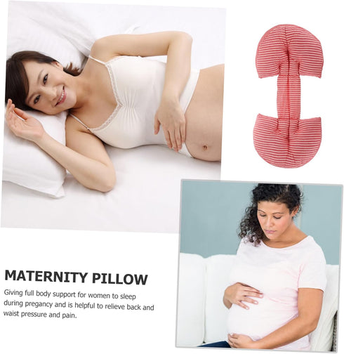 SHOWERORO U-Shaped Pregnancy Pillow for Comfort and Support Multifunctional Rest Cushion for Side Sleeping and Back