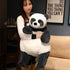 ronivia 21.5" 5.2 lbs Panda Weighted Stuffed Animals, Weighted Panda Plush Large Weighted Plush Animal Toy Pillow Gifts