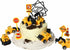 SEERMIA 11-pieces mini construction vehicles Cake Decoration Set truck cake toppers construction birthday
