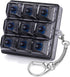 HOMQYTE Transparent Keyboard Fidget Toys for Adults Keyboard Clicker Button Keychain Sensory Toy