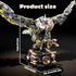 CSNRHG Set 3D Mechanical Eagle Building Block Poseable Model with Articulated Wings & Talons STEM Toy for Kids & Adults