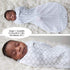 Woombie 0-9 18 Grow with Me Baby Swaddle, Convertible Swaddle Fits Months, Expands to Wearable Blanket for up