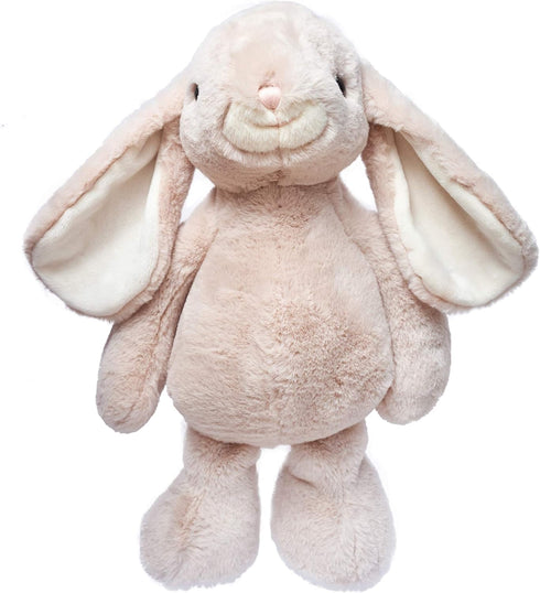 DILLY DUDU 14-Inch Beige Bunny Rabbit Stuffed Animal Plush Toy Best Gifts