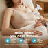 plusOne Breast & Body Massager for Breastfeeding and Postpartum Care Heated Lactation Support Tool, Hands-Free Bra-Fit