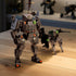 6020 K9 14+ MyBuild Armed Forces Alpha Pathfinder Recon Tactical Mech with Scout Drone & Support Bot | Articulated