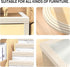 Generic 6.5FT Baby Proofing Corner Guards, Soft Foam Edge Protectors for Furniture - Adhesive Table Bumper Strips