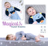 (3 Pack) 52 28 9 Set Fitted Unisex Crib Sheets by GROW WILD - Jersey Knit Cotton Crib Sheets for Boys or Girls, x x