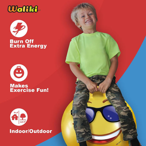 7 8 9 10 WALIKI Hopper Ball Toys for Kids and Years Old | Hippity Hop Jumping Ball | Cool Bouncy Toy for Boys and Girls