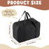 Shinylin 15.7" 13.8" 6" 600d Large Storage Bag for Baby Play Mat x x Black Waterproof Oxford Cloth Portable Bag