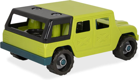 Battat Construction Toys for Kids - Developmental Take Apart Vehicle Kit with Screwdriver and Tools, 3 Years +