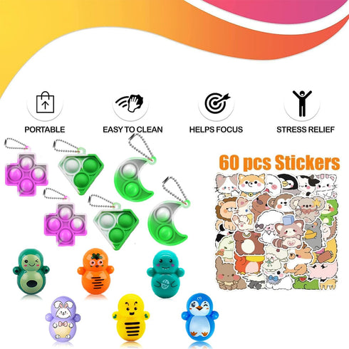 Pebatoor 130 4-8-12 Pcs Party Favors for Kids, Easter Basket Egg Fillers, Treasure Box Toys, Classroom Prizes, Pinata