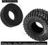 4PCS RC Crawler Rubber Tires, 1.0in Black Wheels for 1/18 1/24 TRX4M, SCX24, FCX24