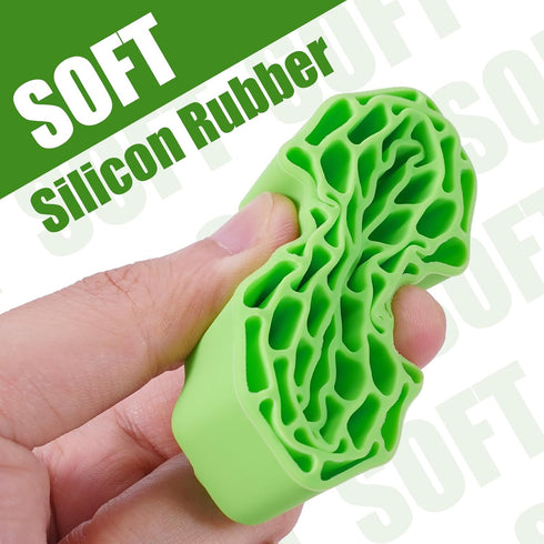 INJORA Silicone Rubber Inserts for 68-72mm 1.3" Tires, 4pcs (Green)