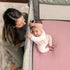 Pack 4moms Pack lulumoon and Play Sheets for Girls: Soft Muslin Cotton for Playard Mattress - Stretchy Snug Fit for n